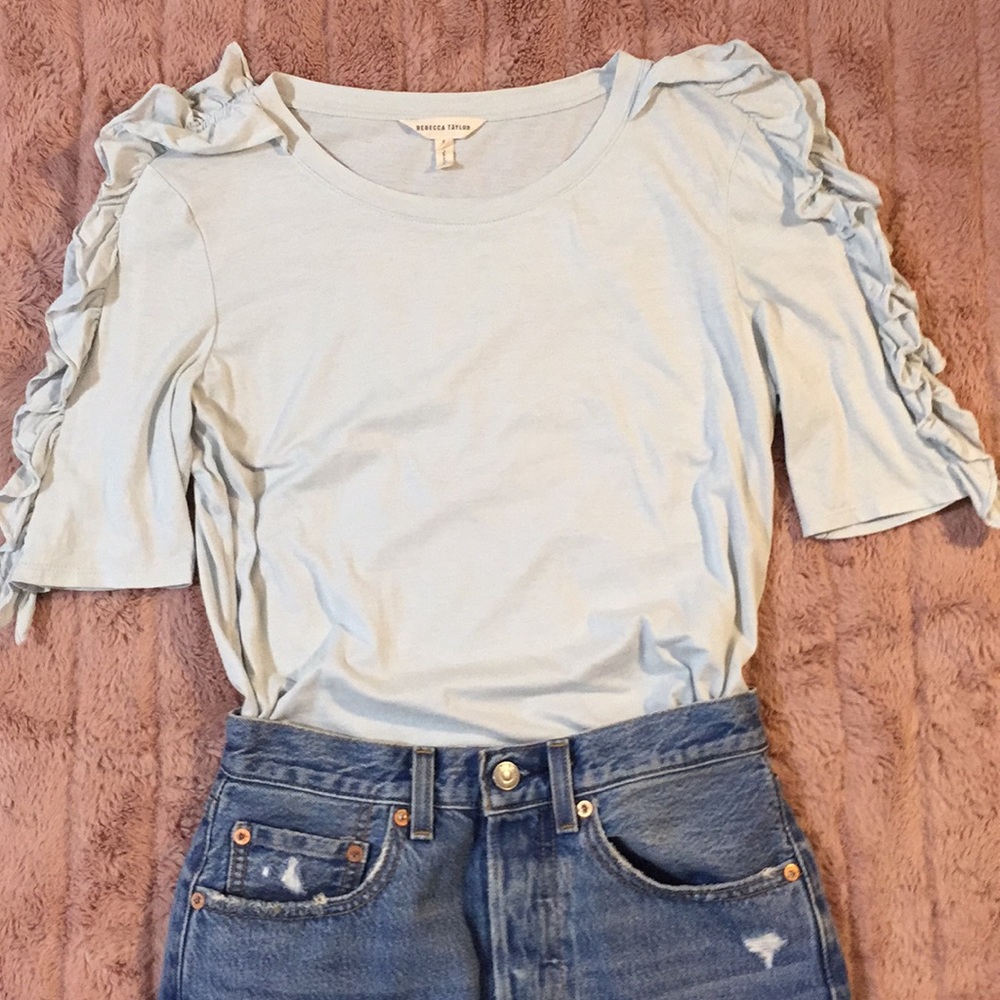 Rebecca Taylor Ruffle Tee